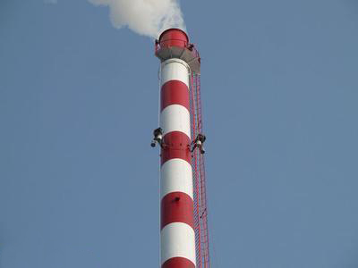 鍋爐煙囪外壁防腐